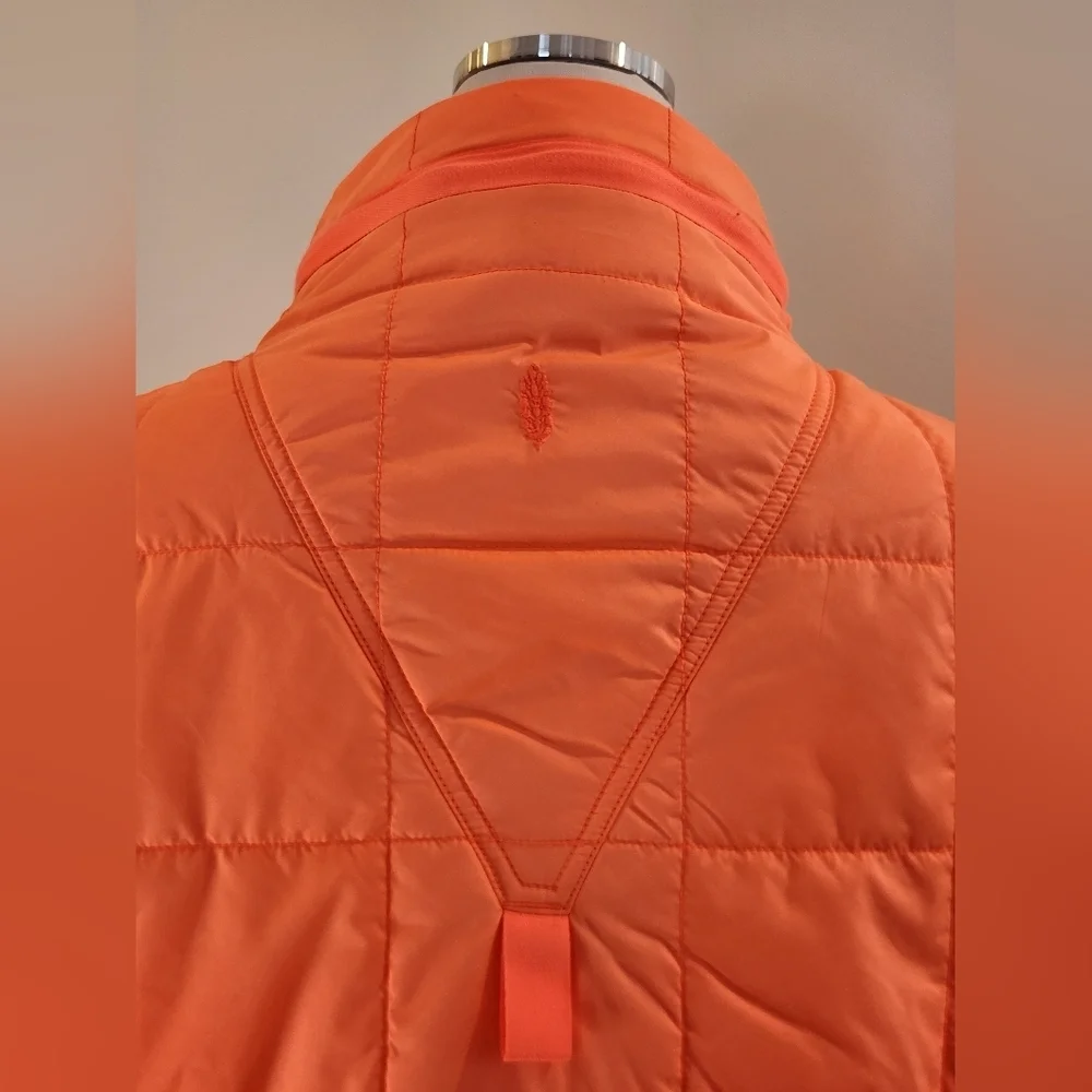 NWT || FREE PEOPLE MOVEMENT || x Primaloft Riley, pink/orange, pull over, sz S